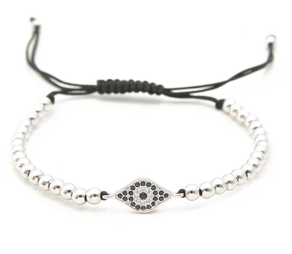 Медный женский браслет с микро паве из фианита|Браслеты шармами| |