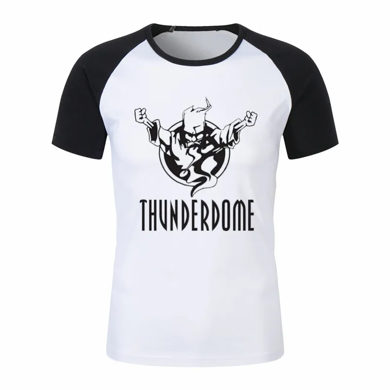 Новые крутые дизайнерские рубашки Thunderdome Hardcore Wizard для взрослых повседневные топы с короткими рукавами футболка мужская футболка простой стиль футболка - Цвет: P1753F-black
