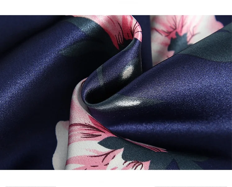 

7 Pcs Ladies Pajamas Sets Women Bedgown Pink Striped Faux Silk Homewear Floral Printed Comfort Soft Femme Sleepwear Bestie Gifts