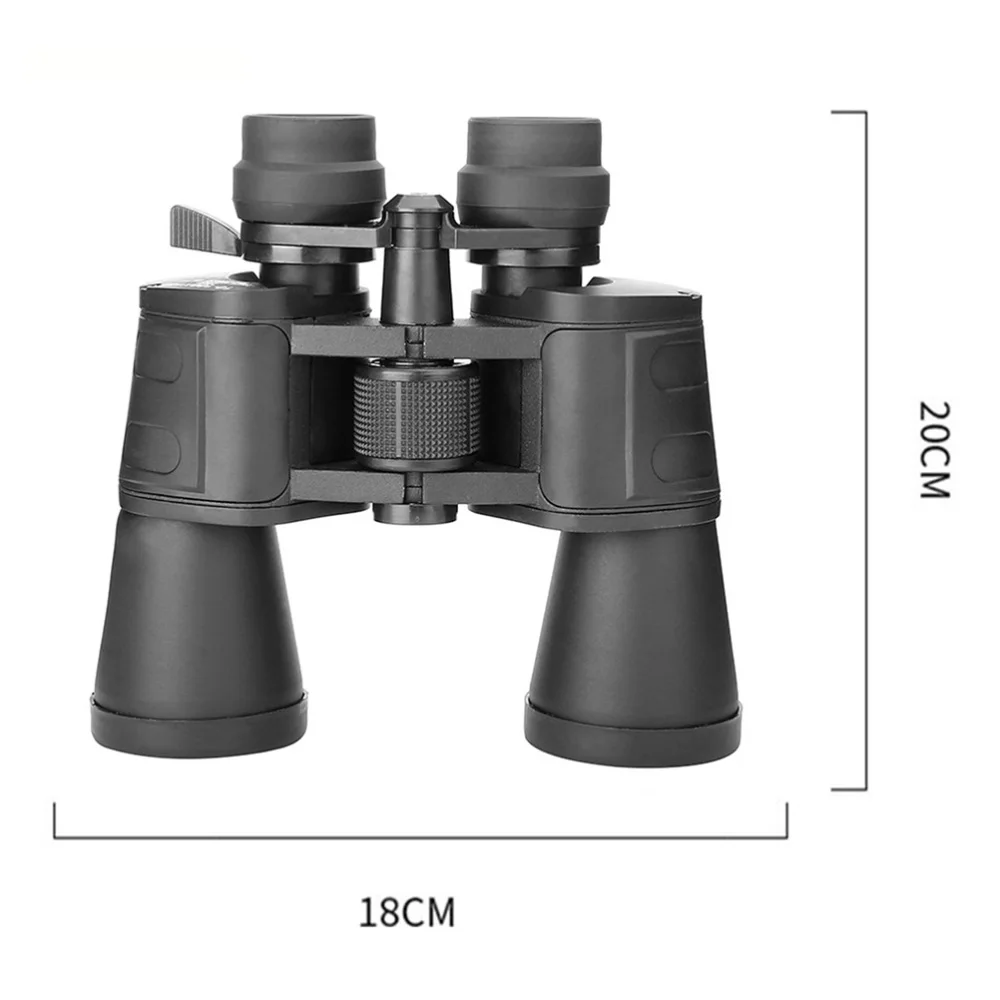 

180x100 10x Portable Compact Binoculars Pocket Folding Binoculars for Hiking Travelling Concert (Black)