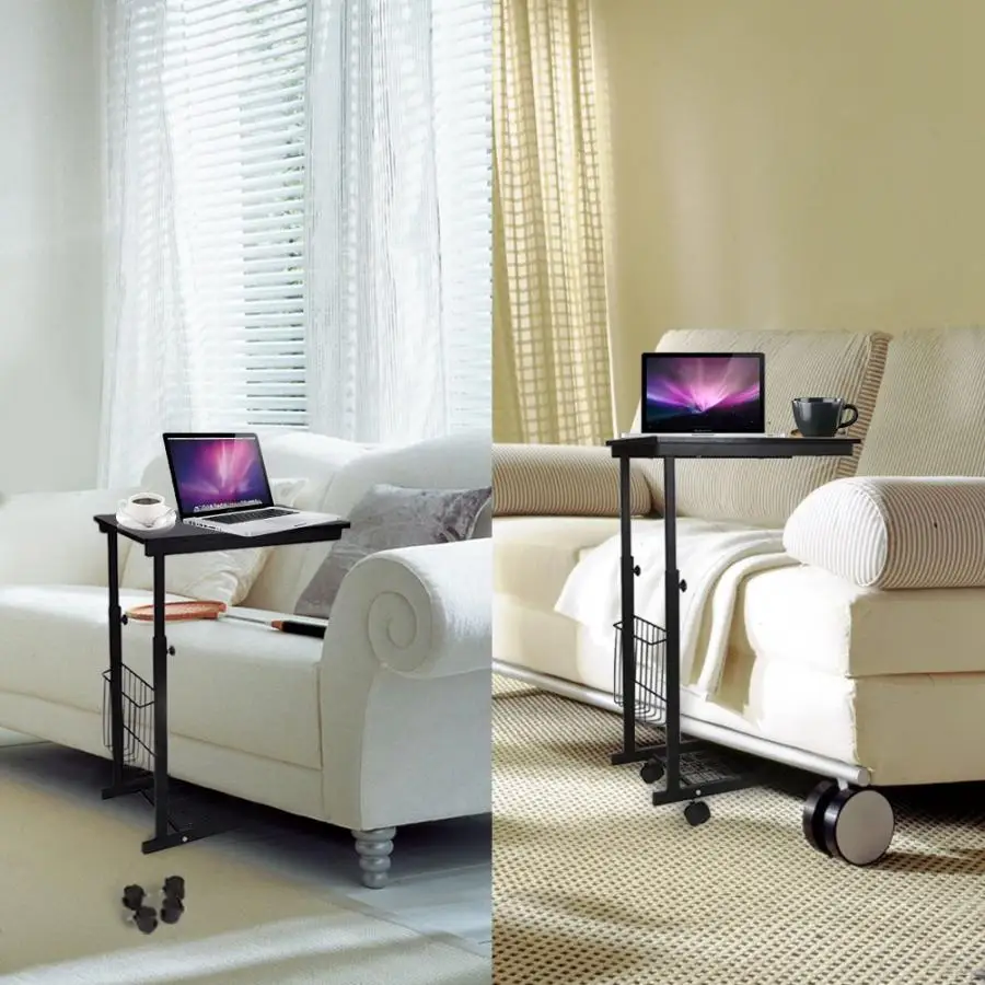 Новый стол для ноутбука регулируемый по высоте со съемными колесами| |