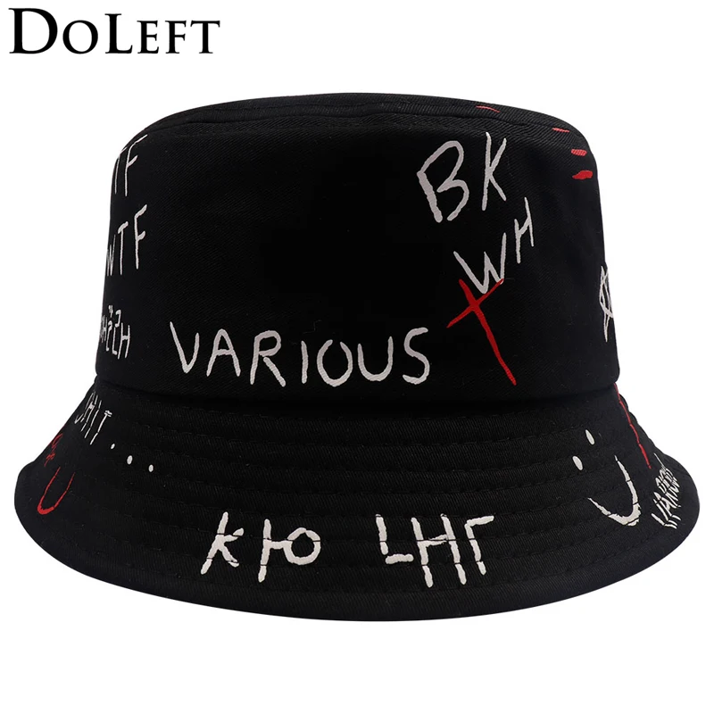 Новые корейские летние повседневные Панамы DOLEFT в стиле Харадзюку мужские и