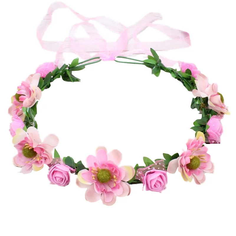 Женская повязка на голову с цветком вишни |