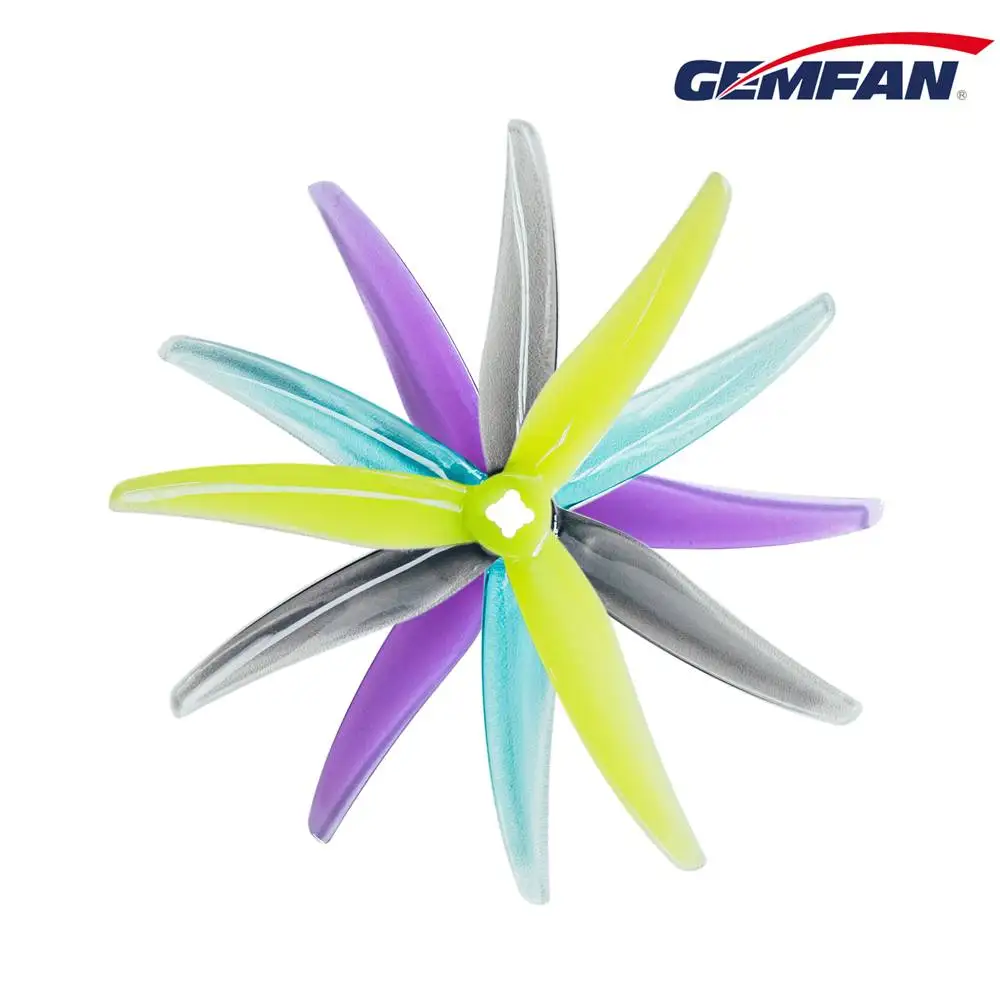 

2Pairs Gemfan Hurricane 4525 3-Blade 4.5" Propeller 1.5mm Shaft Hole for FPV Racing RC Drone RC Quadcopter RC Parts DIY Accs