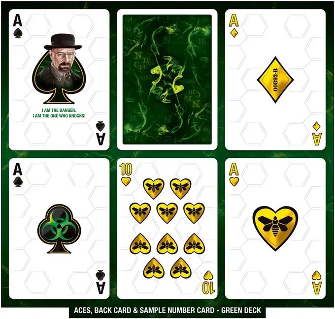 Bad Green /Blue игральные карты 88*63 мм бумажные Волшебная карточка для покера сбора