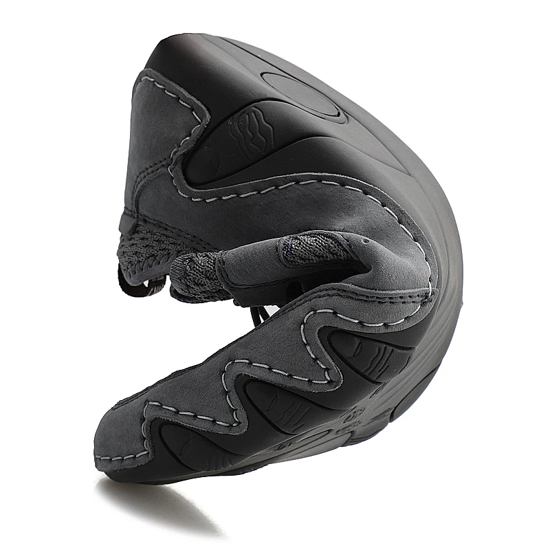 Male Outdoor Mountain Climbing Sneaker Shoes Men Ankle Suede Hiking Boots Plus Size 46 High Top Classic Trekking Footwear