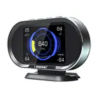 2 в 1 Автомобильный сканер ошибок HUD с дисплеем на лобовом стекле автомобильный считыватель кодов ошибок OBD2 сканер KW206 OBD компьютер для всей семьи