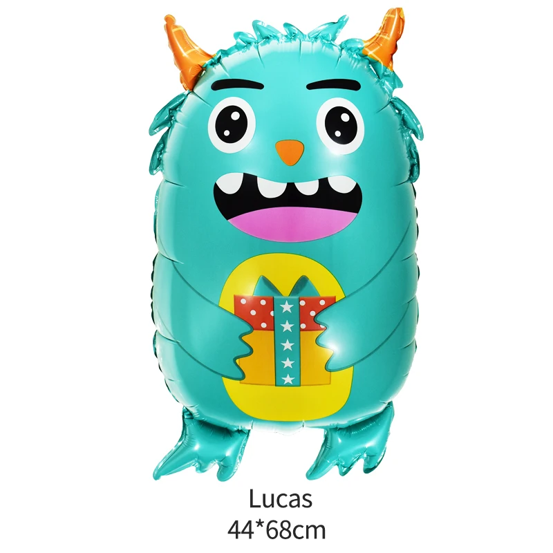 6 шт./компл. воздушные шары в виде монстра ужасов украшения на день рождения