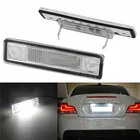 2x Белый 18 SMD СВЕТОДИОДНЫЙ номерной знак светильник вой модуль для Opel Vauxhall Astra J Sports Tourer Estate Zafira Tourer C