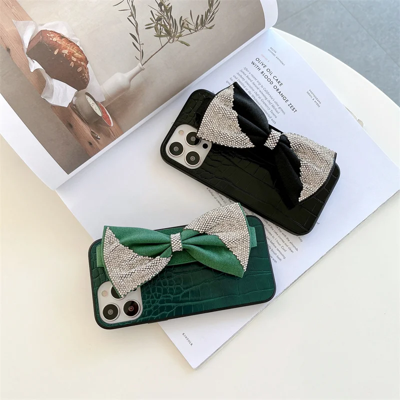 

Cute Bowknot Case For Huawei V20 Y5 Y6 Y9 Honor 7A 8E 8S 9X 20 Enjoy 9 9S Nova 5 5i Pro 7 SE Mate 30 40 P20 40 Lite Back Cover