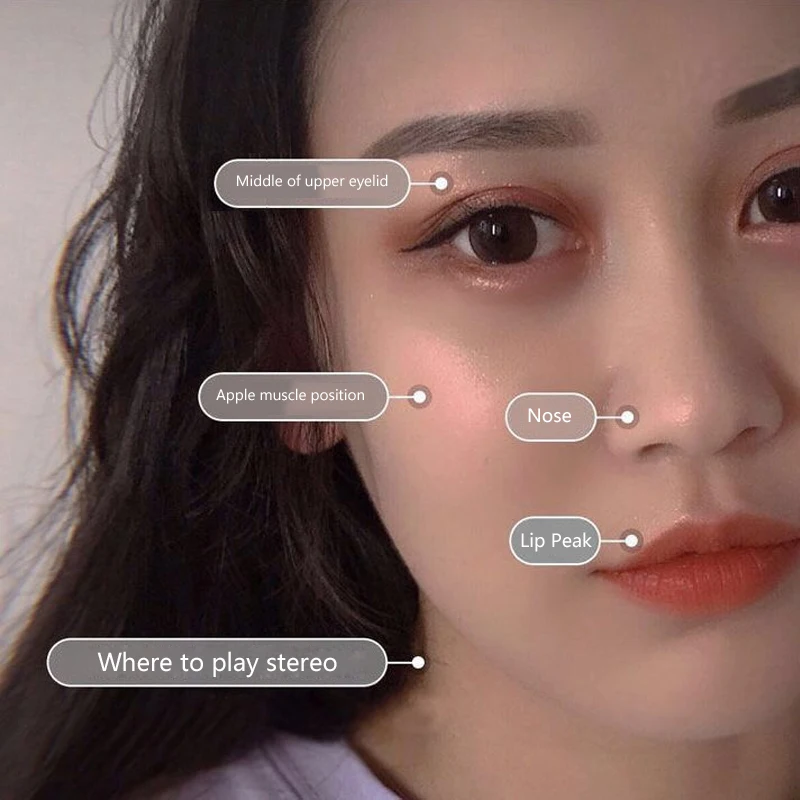 Румяна палитра уход за кожей лица макияж один для румян контура персик не карты