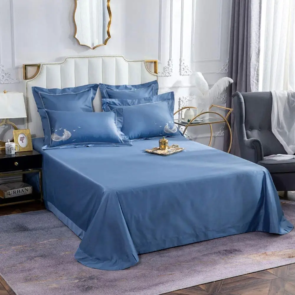 

Svetanya 100 Cotton Bedding Set Linens king queen double size solid Color