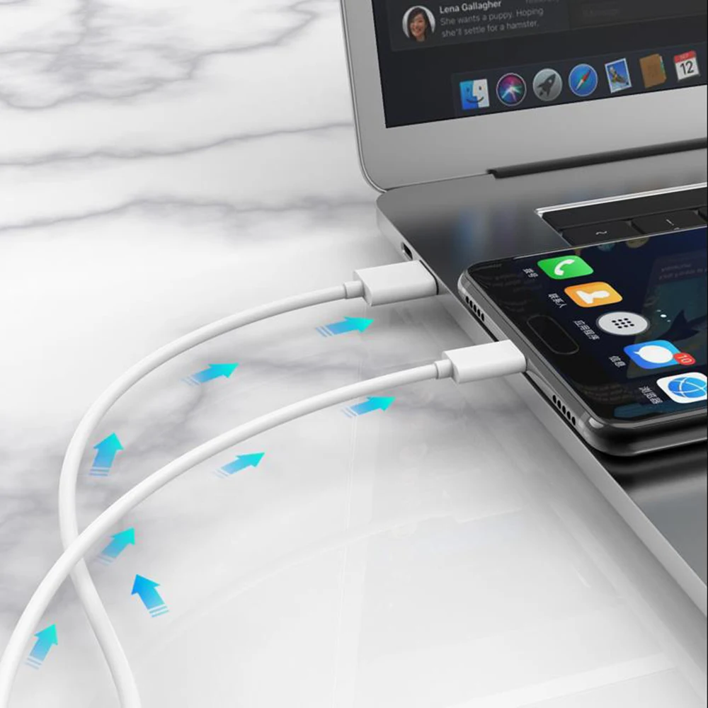 Кабель Xiaomi Type-C 100/200/300 см оригинальный USB-кабель для быстрой зарядки и передачи