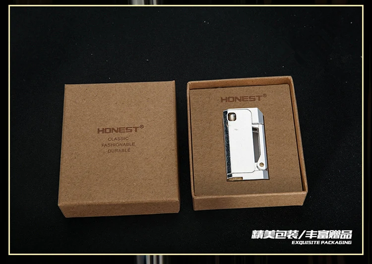 

Trenches Pure Copper Gasoline Lighter Flint Lighter Classic Retro Grinding wheel Oil Petrol Windproof Inflated Kerosene Lighter