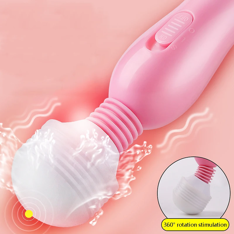 AV многочастотный вибратор Стимулятор точки G секс-игрушка для женщин вращение на