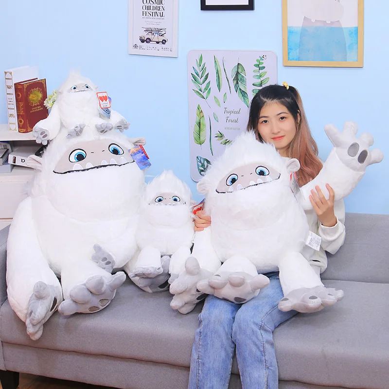Оригинальные мягкие белые Монстры yeti плюшевые игрушки Abominable куклы персонажи