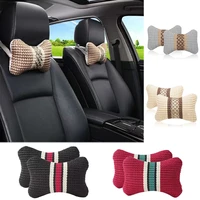 car headrest neck pillow car seat pillow cloud silk cotton cervical spine car pillow car interior
