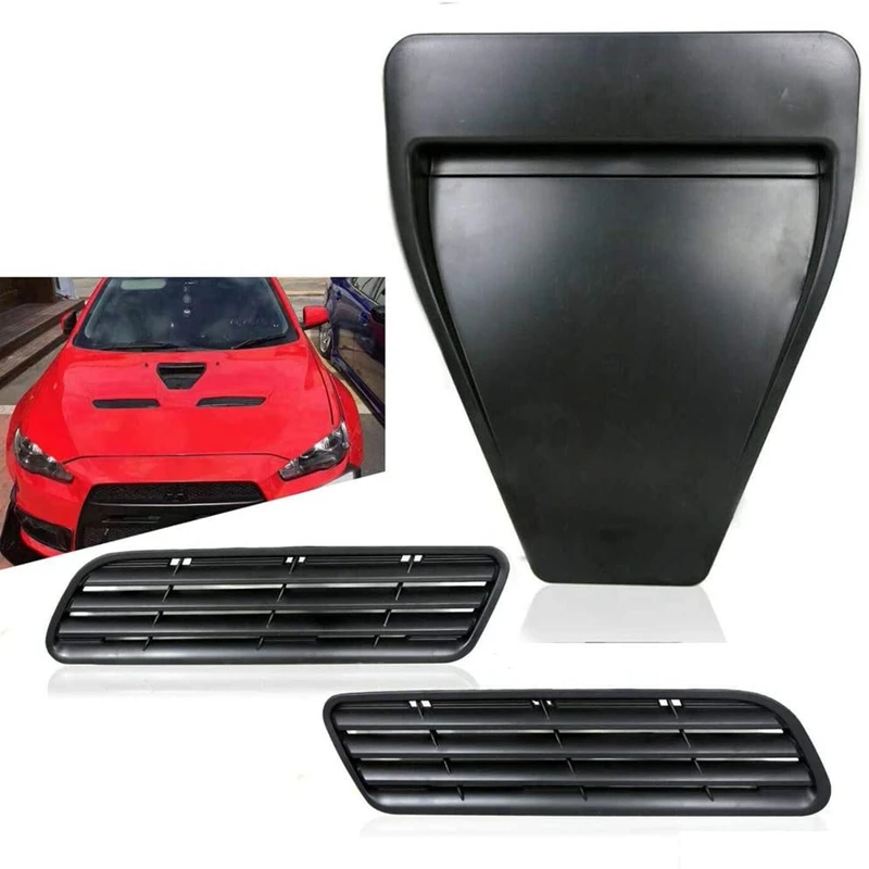 Автомобильный ABS капот вентиляционные отверстия совок Впускное отверстие крышка