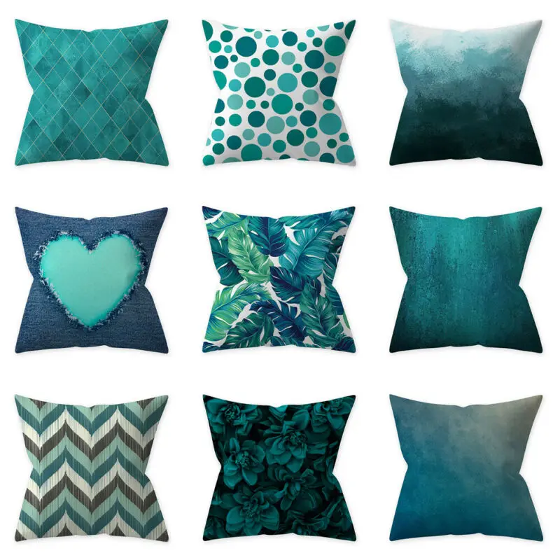 2019 с цветочным принтом из хлопка и льна пледы поясная подушка чехол Чехол для