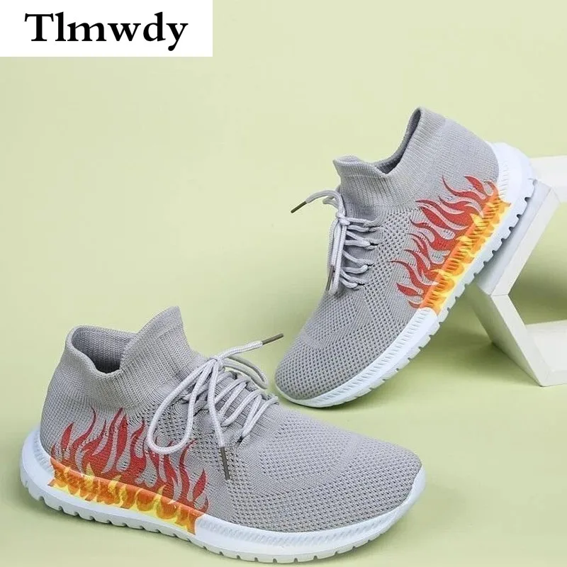 

Женские сетчатые дышащие туфли, повседневная удобная обувь, Вулканизированная подошва, с открытым носком