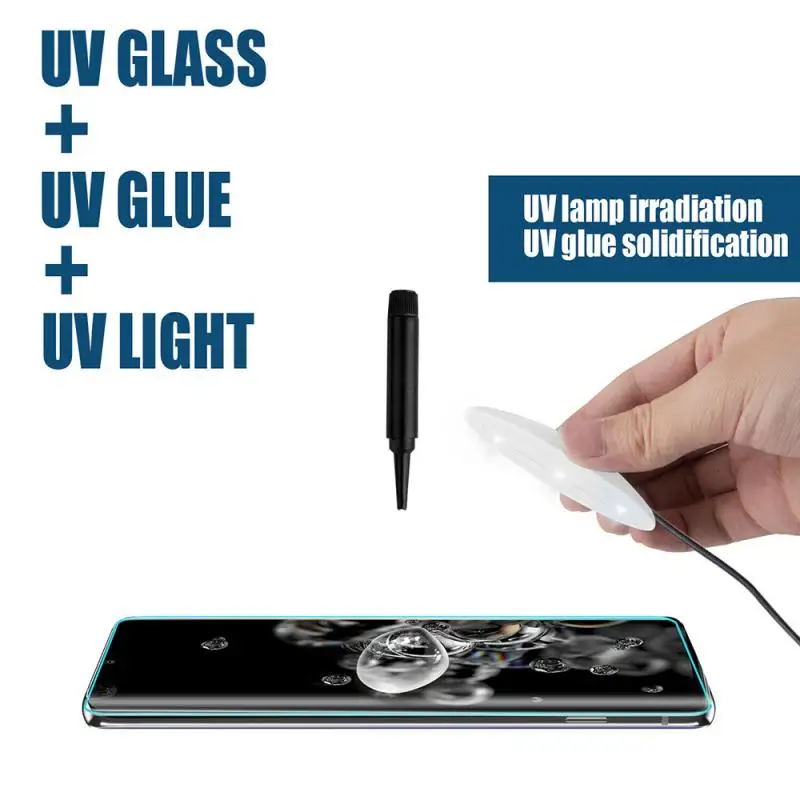 

Samsung Galaxy S20 S20 Plus Ultra S10 Tempered Glass Screen Protector Film Curve