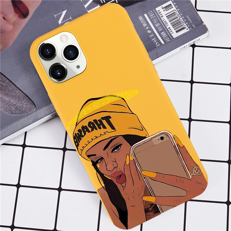 Мягкий силиконовый чехол JAMULAR для iPhone XS MAX 11 Pro SE 2020 XR X 7 8 6Plus | Мобильные телефоны и