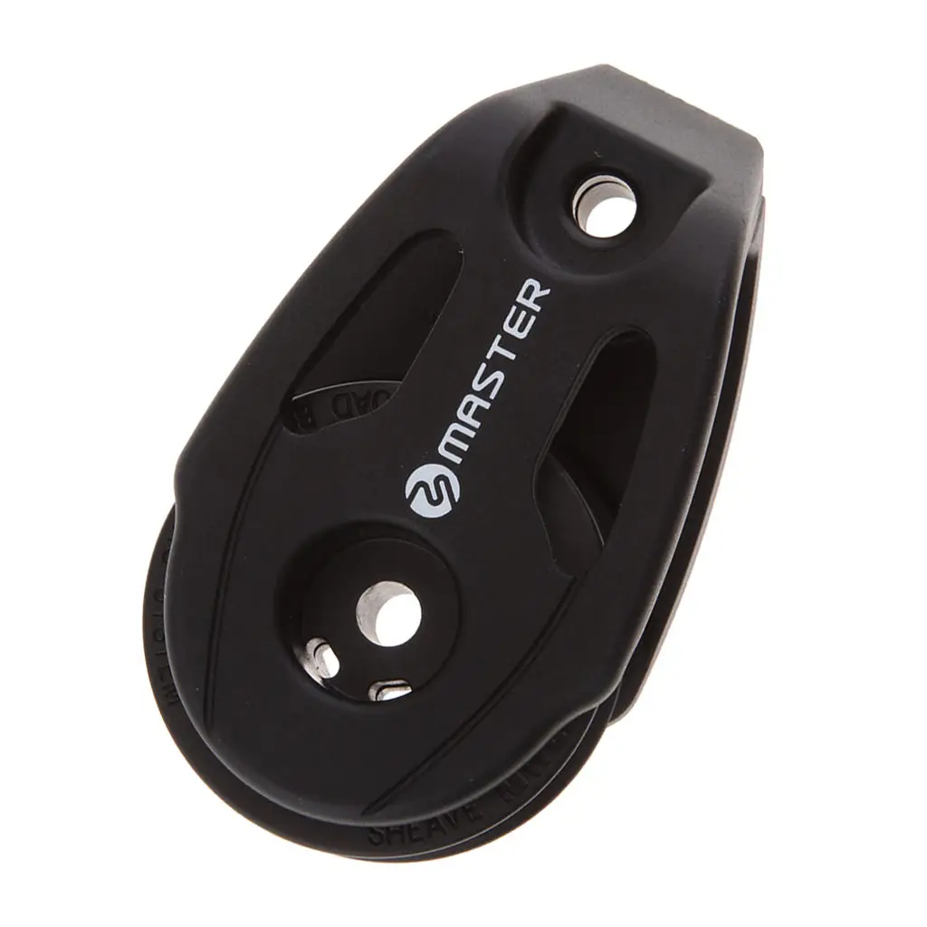 

Композитный блок с одним шкивом подшипника 40 мм, запчасти для Парусников 10 мм, черный