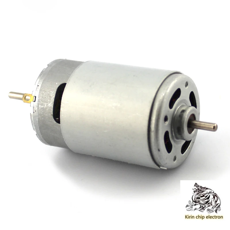 

1pcs / lot dual output shaft 550 motor 12V micro DC motor high speed 3.175mm motor DIY electric drill large torque