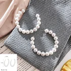 Новинка 2021, модные женские серьги-кольца в стиле ретро