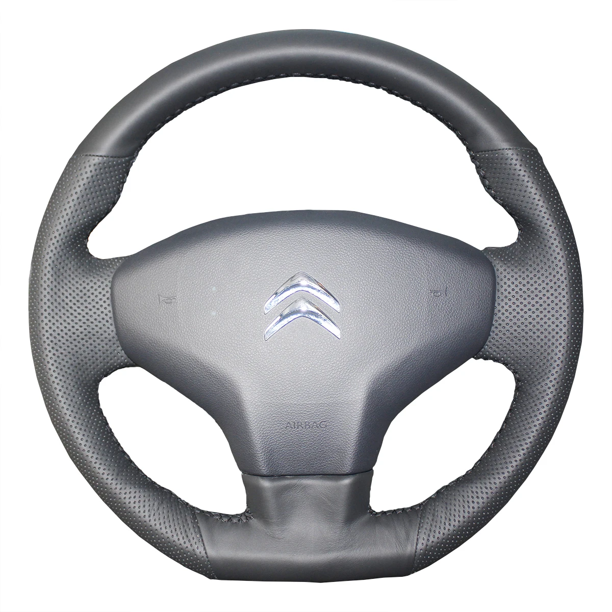 Чехлы для руля автомобиля PONSNY из искусственной кожи чехол Citroen C-Elysee 2013-2017