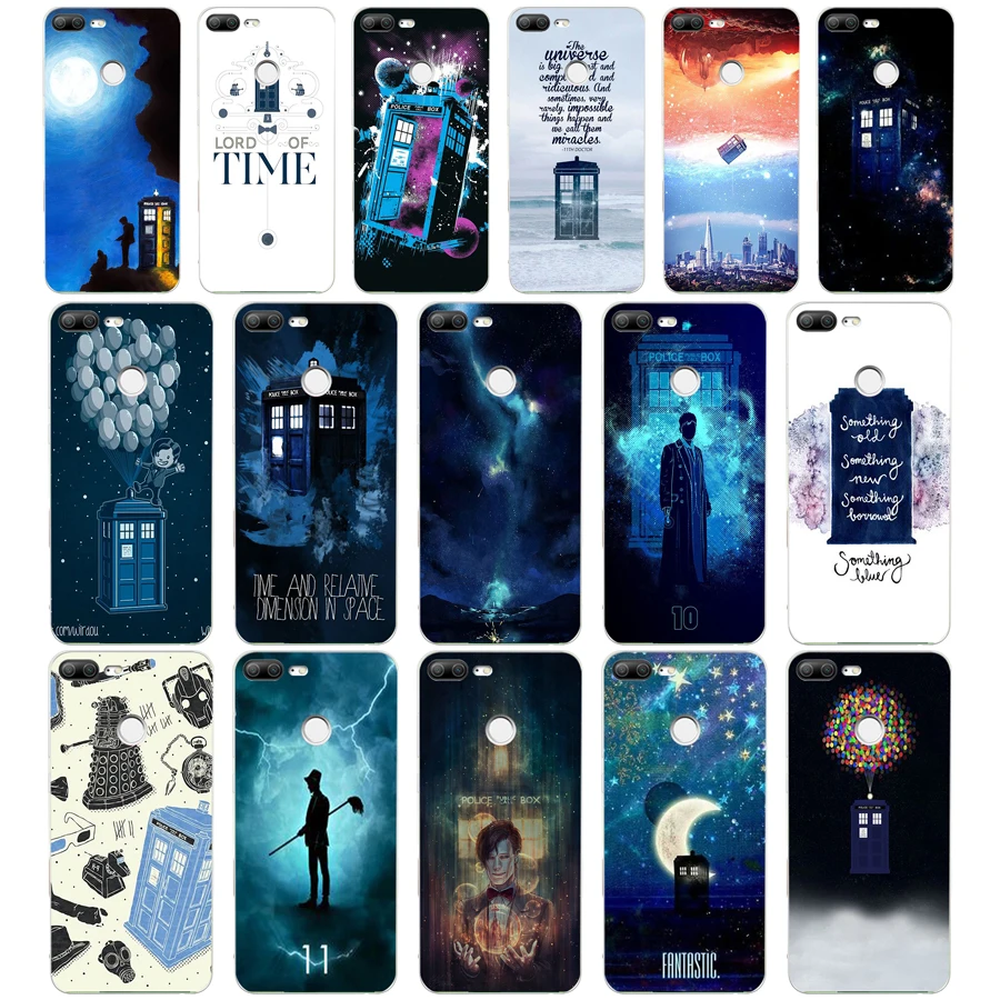 249FG Tardis Box Doctor Who подарок Мягкий Силиконовый ТПУ чехол для телефона huawei Honor 9 10 20 Lite