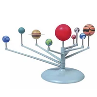 solar system model diy toys child science technology learning solar system planet teaching assembly educational toy