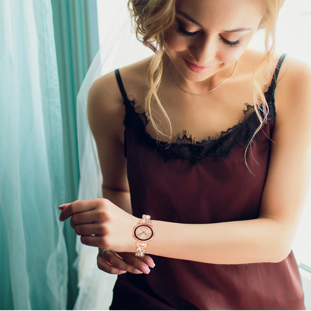 

20mm Bracelet Band For Samsung Galaxy Watch 42mm Strap Wristband Accessories Crystal Strap For Galaxy Watch Active 2 40mm