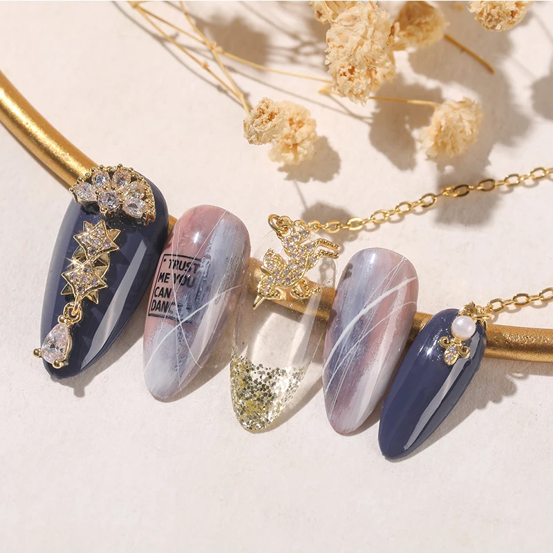 Блестки градиентные золотистые блестящие розовые для дизайна ногтей | Красота и