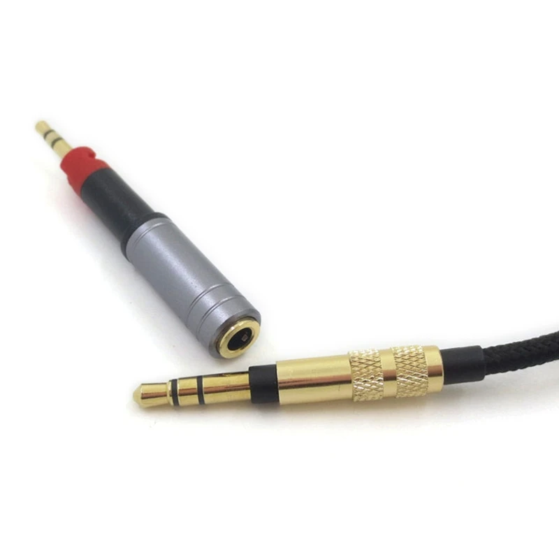 3 5 мм адаптеру головного телефона Разъем конвертер для Audio-Technica ATH-M70X M40X Q81F |