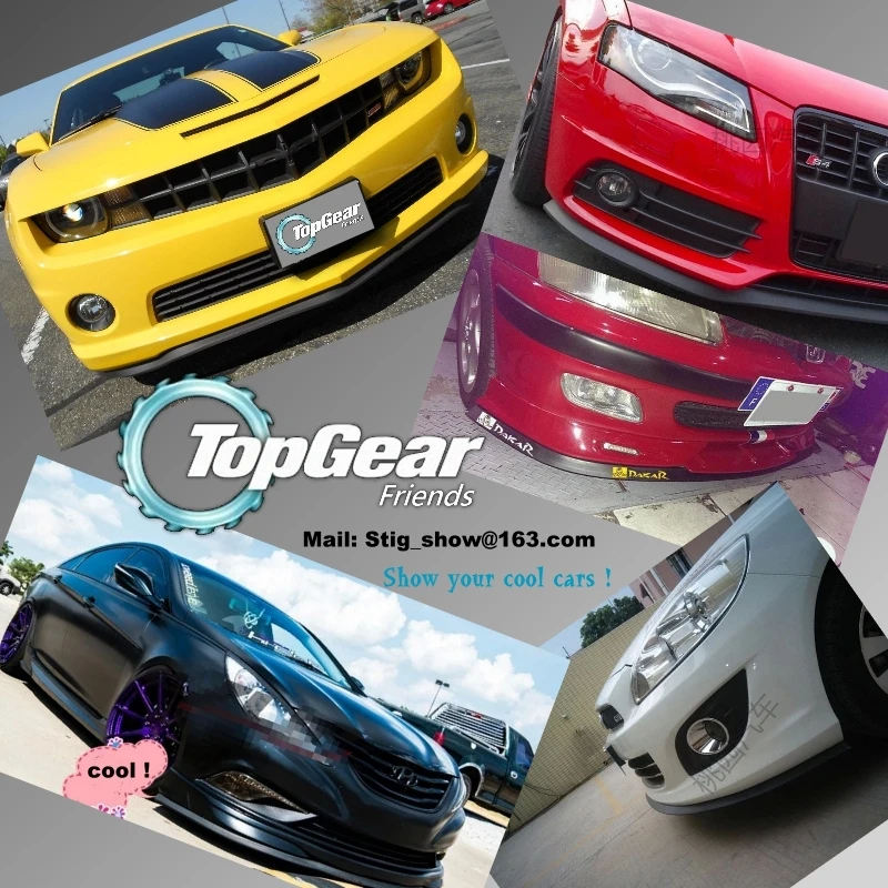 Дефлектор бампера для губ Chrysler Neon передний спойлер юбка Top Gea Friends тюнинг