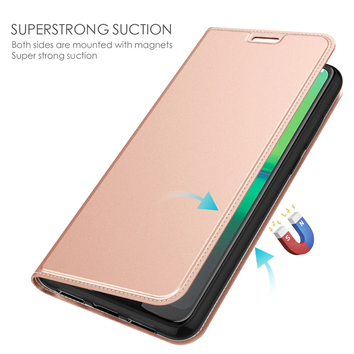 Для Motorola Moto G8 Plus, чехол из искусственной кожи, ультра тонкий магнитный флип-чехол с подставкой, защитный чехол-кошелек для Moto G8 Plus, чехол со слотом для карт