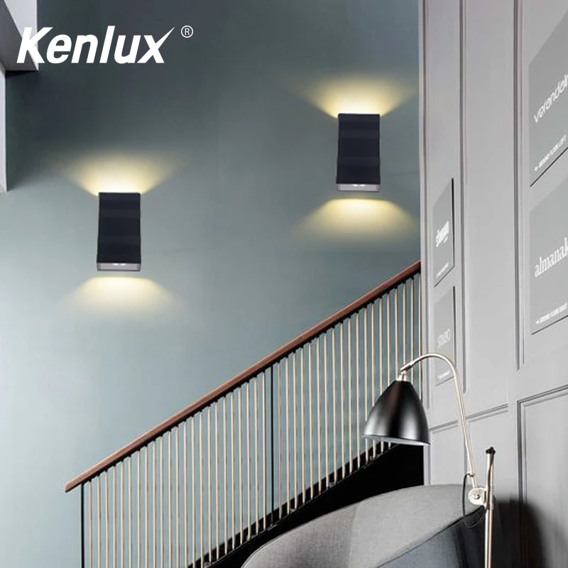 Светодиодный настенный светильник наружный водонепроницаемый IP65 COB