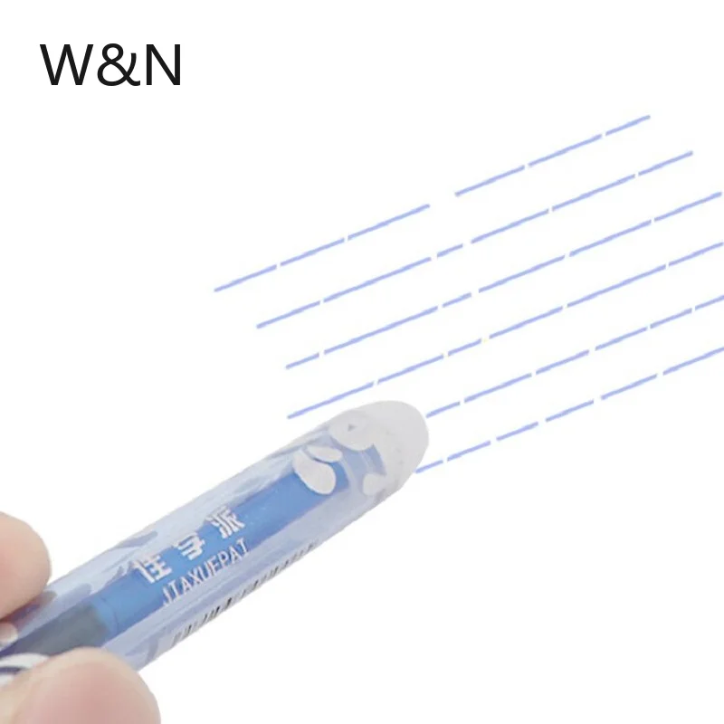 12 шт./компл. Милая гелевая ручка стержень со стираемыми чернилами стираемая