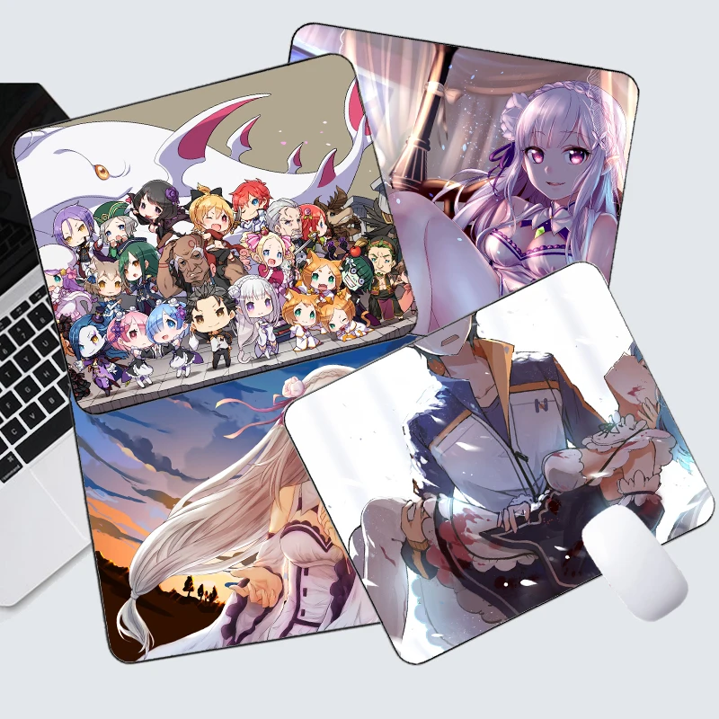 

Rem Re ZERO коврик для мыши компьютер кепборд Настольный коврик для ноутбука коврик для мыши Настольный коврик офисные канцелярские принадлежн...