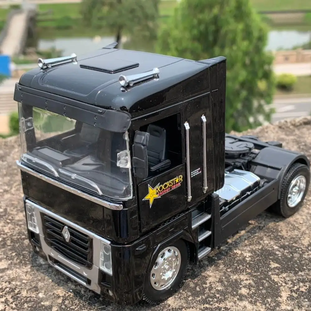 18 см 1:32 Масштаб Renault прицеп головная модель грузовика литые модификации