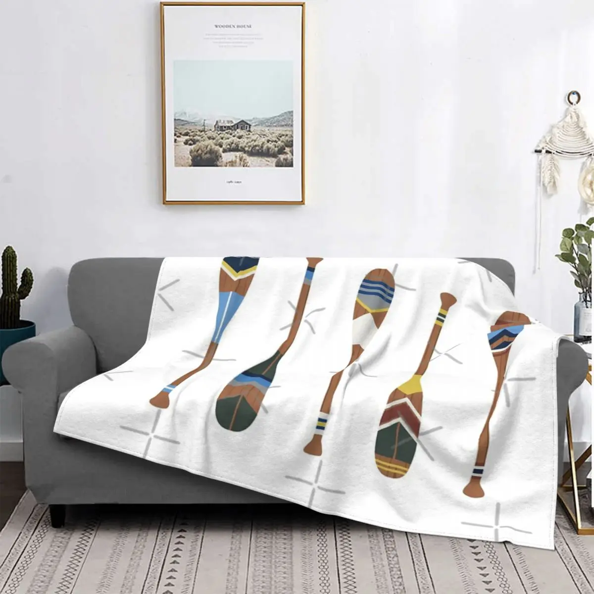 

Manta de remos pintada, colcha para cama quadros, sofha cama, manta Kawaii, alfombra de oration islэлеменэлементная