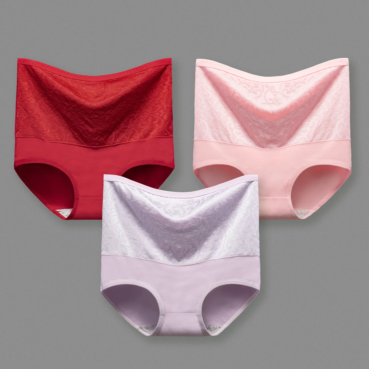 Женские хлопковые трусы нижнее белье с высокой талией из хлопка|Женские трусики|