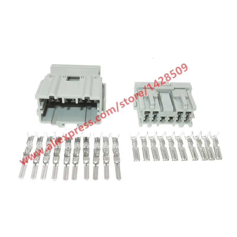 

5 Sets 10 Pin Automotive Male Female Connector Plugs With Terminal 6098-0249 6098-0250