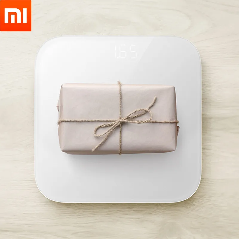 Xiaomi Original Mijia Scale 2 Bluetooth 5 0 Смарт Весы Цифровой светодиодный дисплей работает с