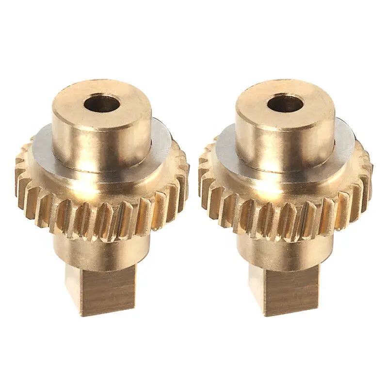 2pcs Twin Top Roof Motor Winglet Cog/Gears Brass For Vauxhall Opel Astra 93188313 13297951 13297952 93188314 images - 6