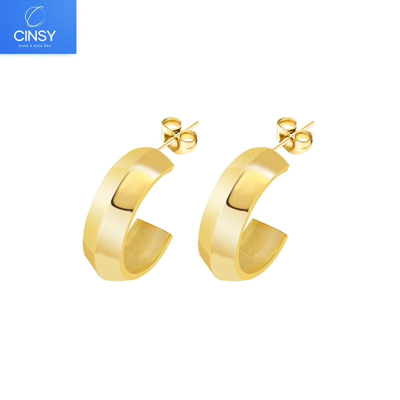 

CINSY Jewelry Stainless Steel Earrings Kolczyki Brincos Piercing Christmas Aretes Earrings For Women Pendientes Mujer Earrings