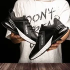 Летние спортивные кроссовки ONEMIX для мужчин, уличные беговые кроссовки для бега, амортизирующие кожаные черные баскетбольные кроссовки с воздушной подушкой