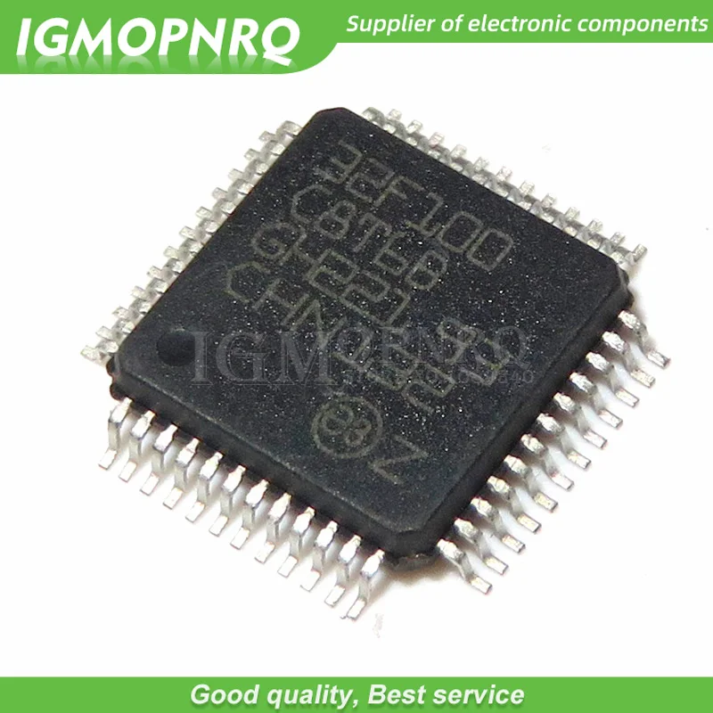 2 шт. STM32F100C8T6 STM32F100C8T6B STM32F100 LQFP-48 32F100C8T6