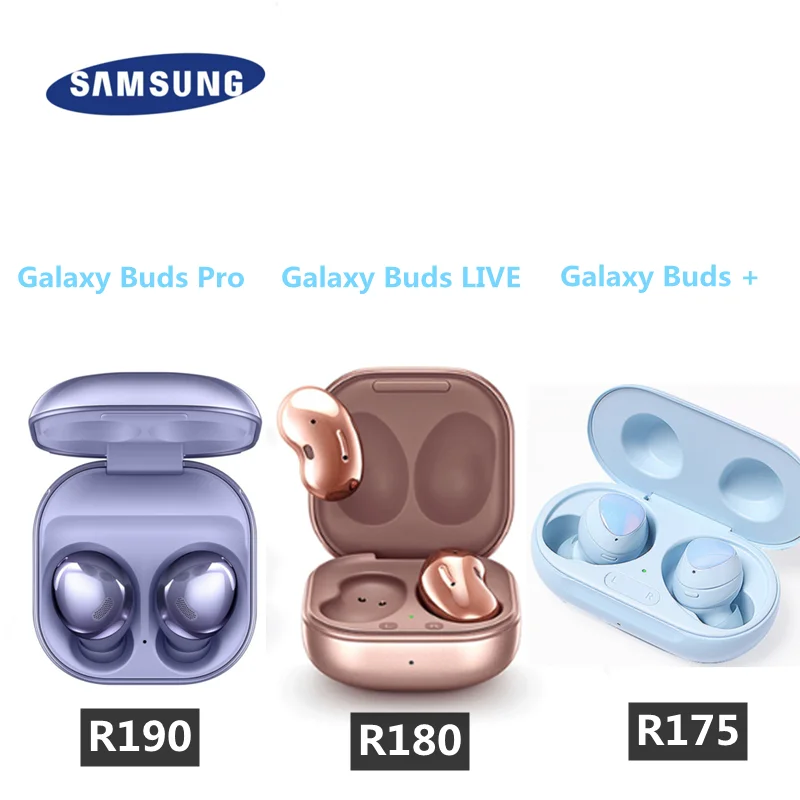 

NEW Original Samsung Galaxy Buds Pro Buds Live Buds+ Plus Bluetooth Earphone R190/180/175 Wireless Headset for mobile phone